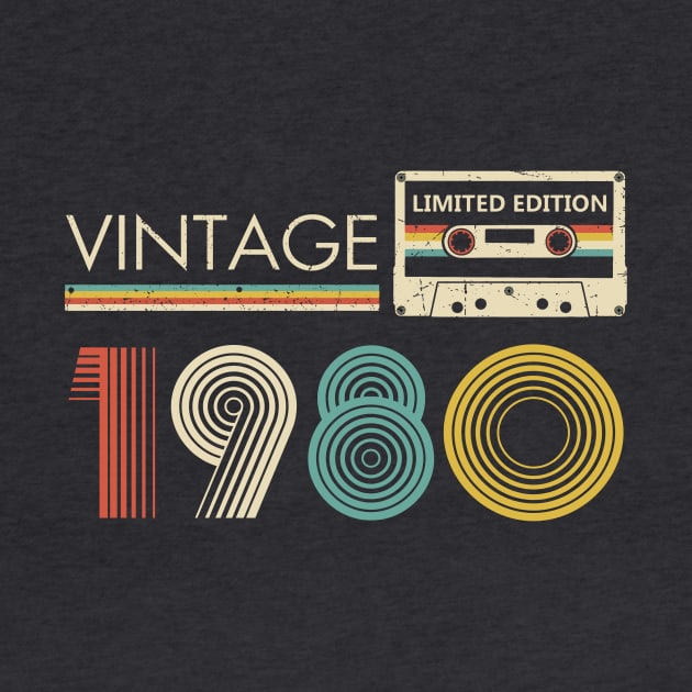 Vintage 1980 Limited Edition Cassette by louismcfarland